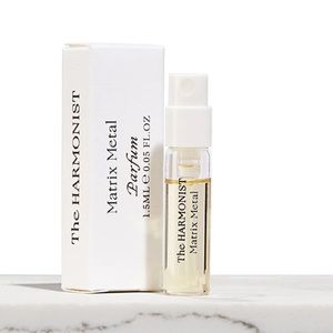 3/$15 New The Harmonist Matrix Metal Sample NIB NWT New in Box Metallic Spicy